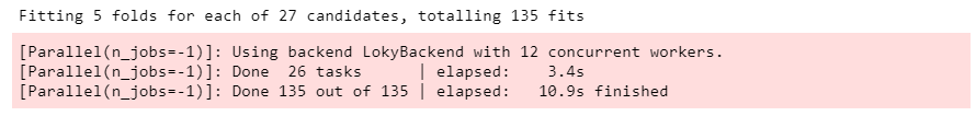 &ldquo;verbose gridsearch output&rdquo;